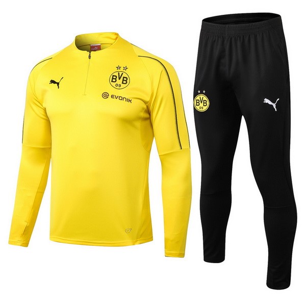 Survetement Football Dortmund 2018-19 Jaune Noir Blanc